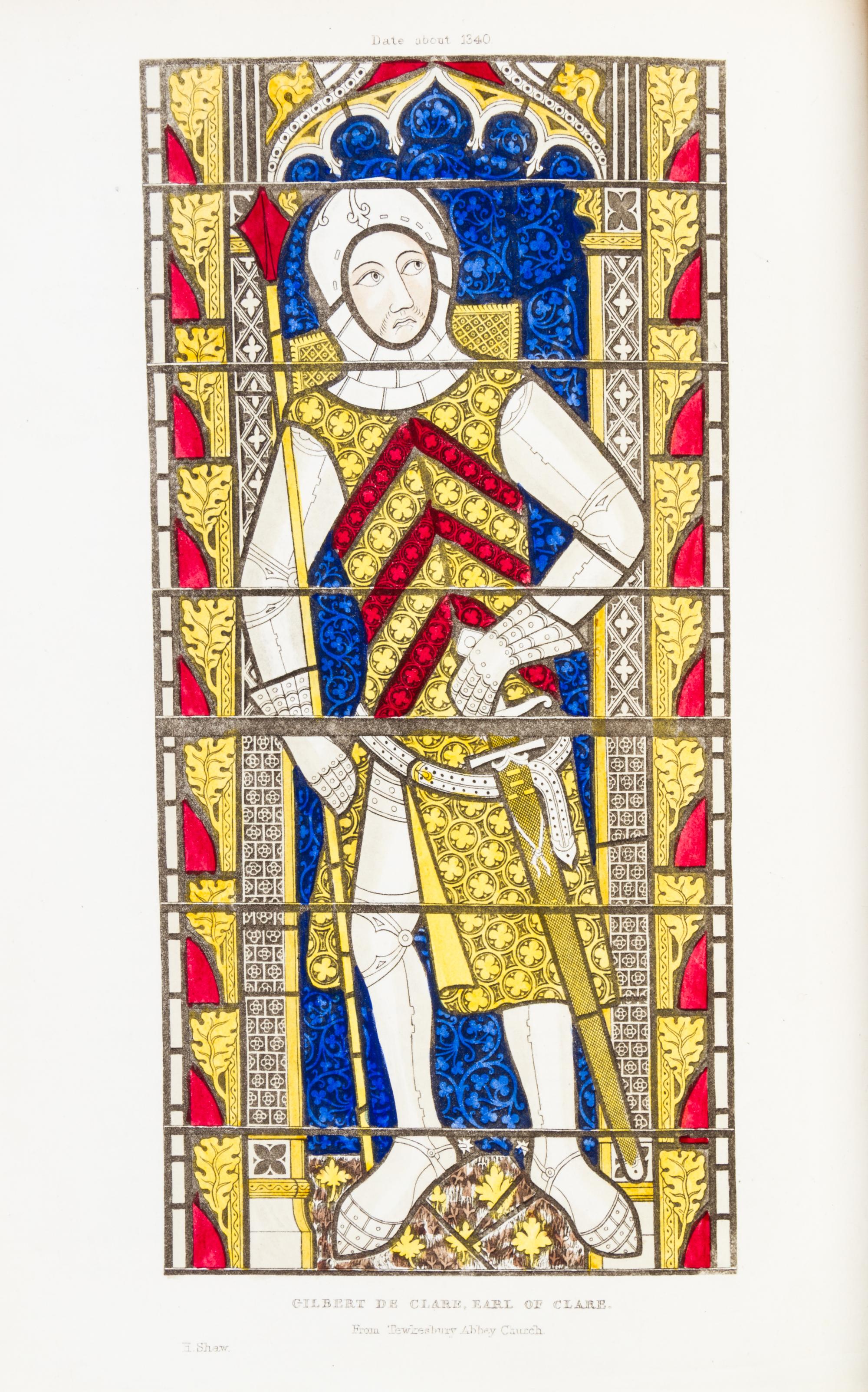 SHAW, HENRY. Dresses and Decorations of the Middle Ages. London, 1843. 2 vols. First edition.