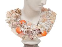 A Shell-Encrusted Bust