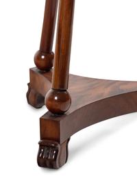 A Pair of Restauration Mahogany Torchère Stands