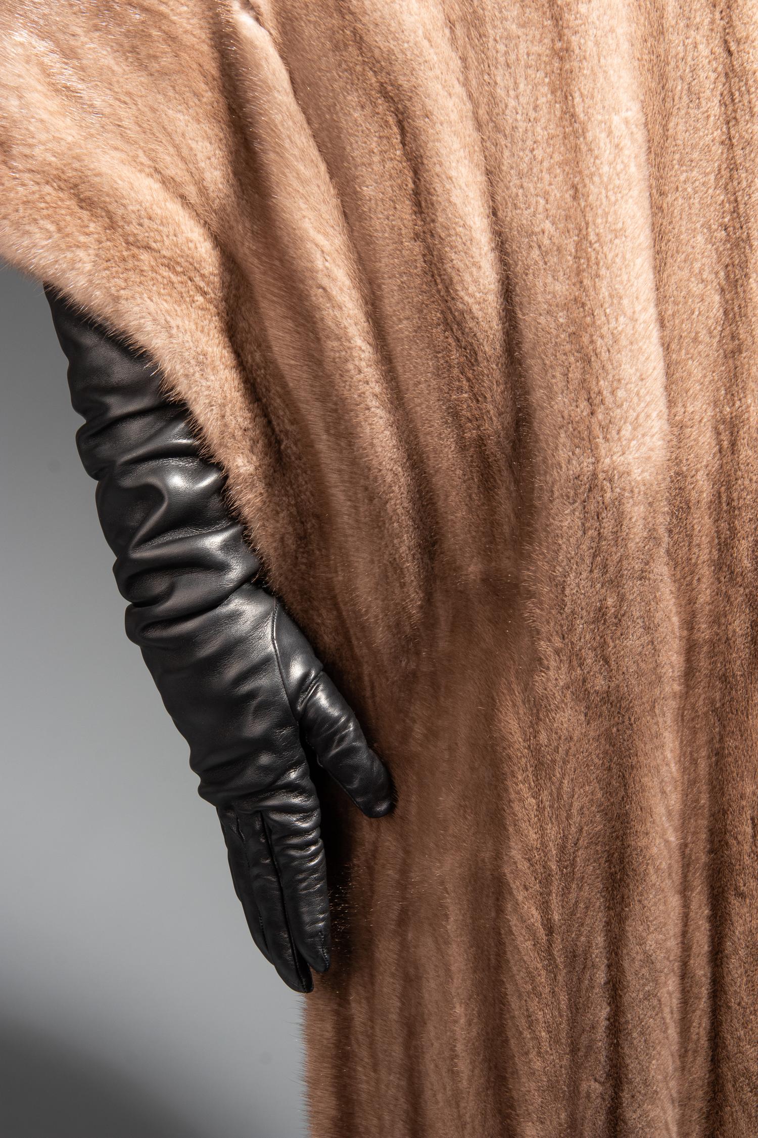 J. Mendel Natural Mink Fur Wrap
