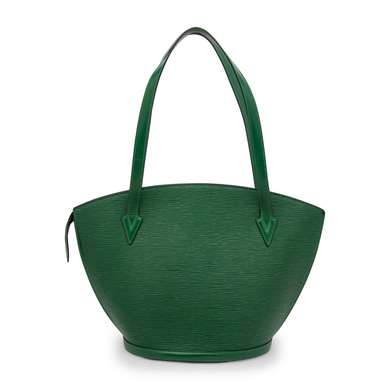 Louis Vuitton, Saint Jacques Green Epi Tote