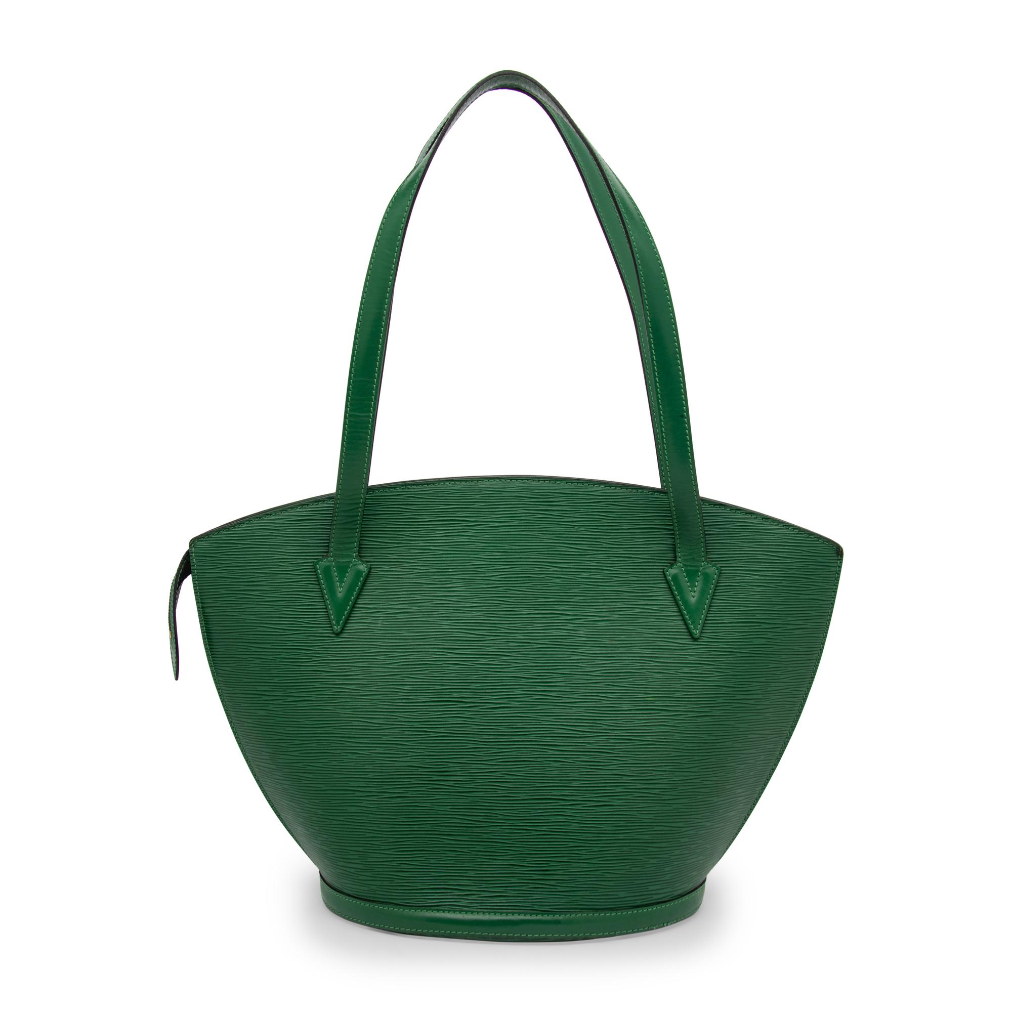 Louis Vuitton, Saint Jacques Green Epi Tote