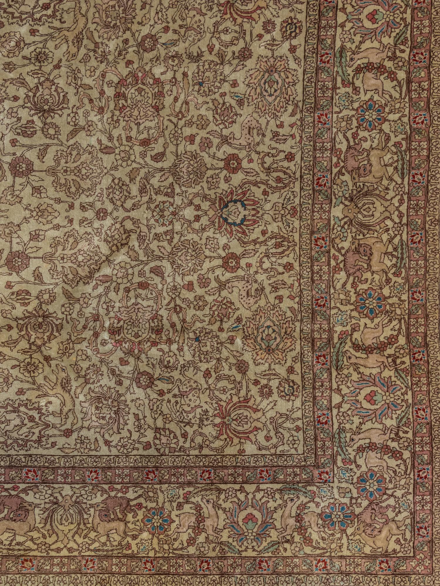 A Tabriz Wool Rug