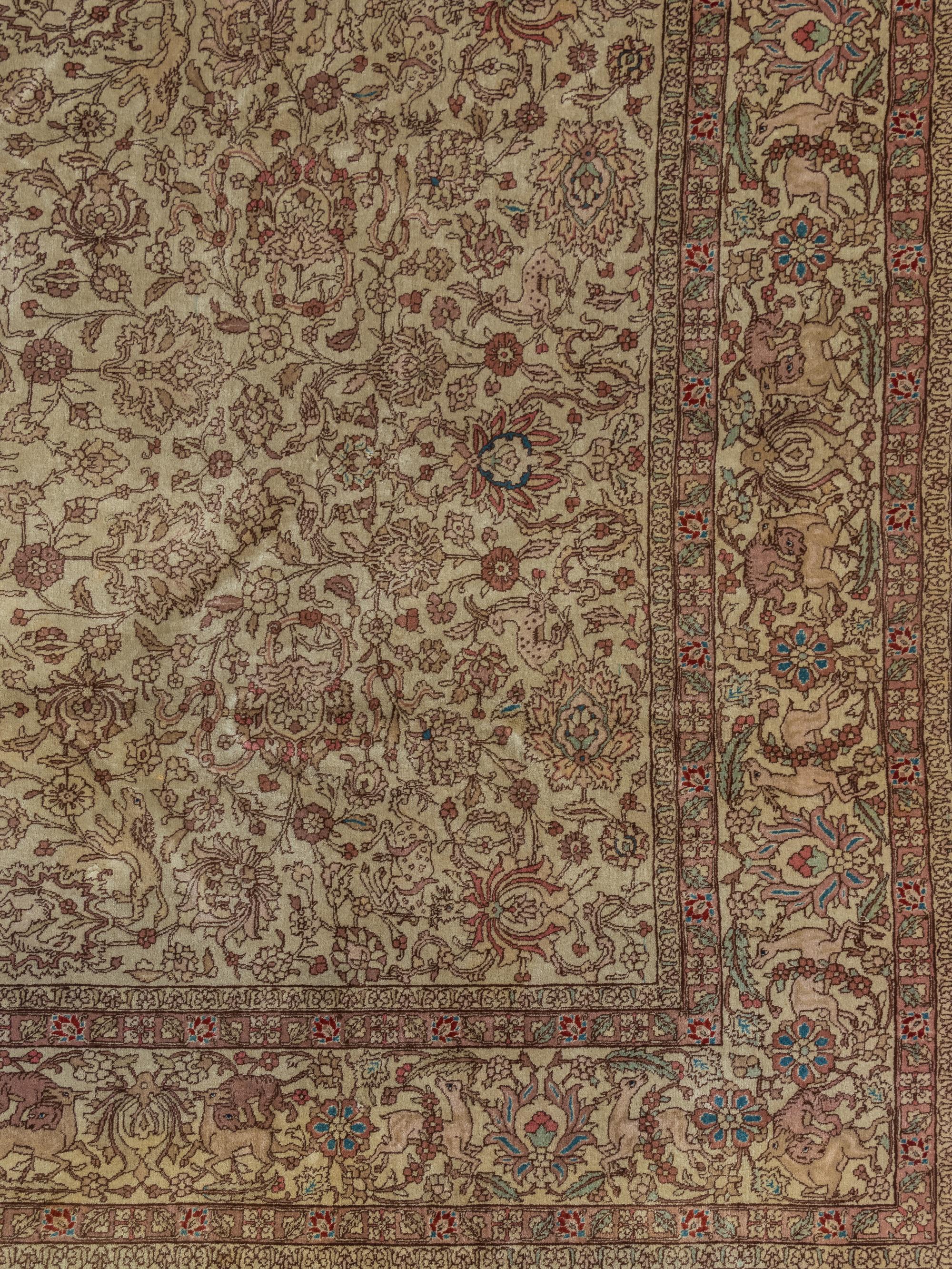 A Tabriz Wool Rug