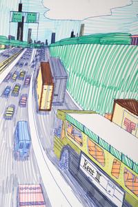 The Dan Ryan Expressway past 51st St, Toward 47th St