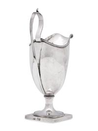 A Silver Creamer, Joseph & Nathaniel Richardson (active 1777-1790), Philadelphia, PA, Circa 1785