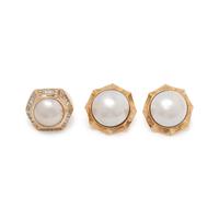 COLLECTION OF CULTURED MABE PEARL JEWELRY