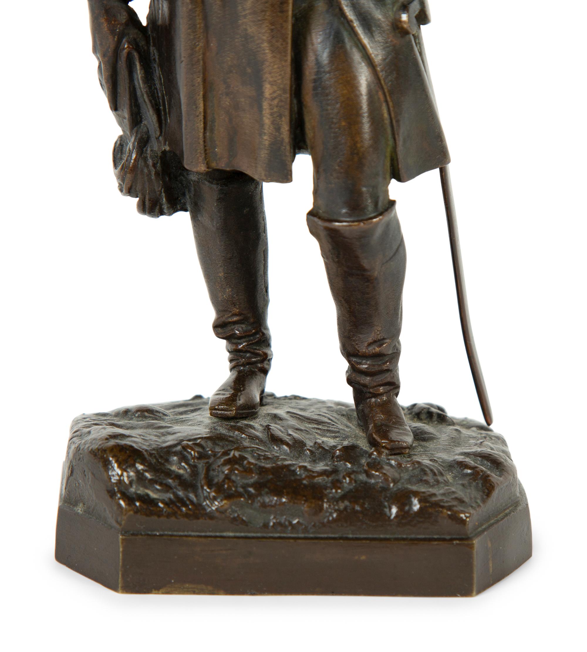 A Continental Bronze Figure