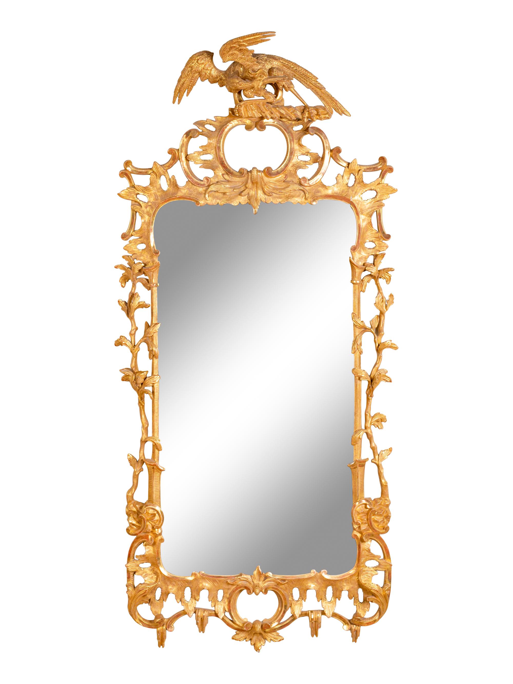 An Early Victorian Giltwood Mirror — MID-19TH CENTURY