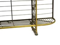 A French Monumental Iron and Brass Bakers Rack — 19th/20th Century