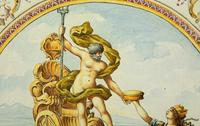 A Pair of Italian Renaissance Style Majolica Glazed Ceramic Chargers