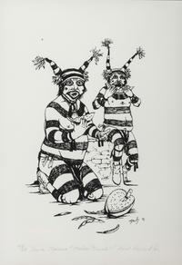 Tewa Clowns "Melon Break" , 40/40 PLUS