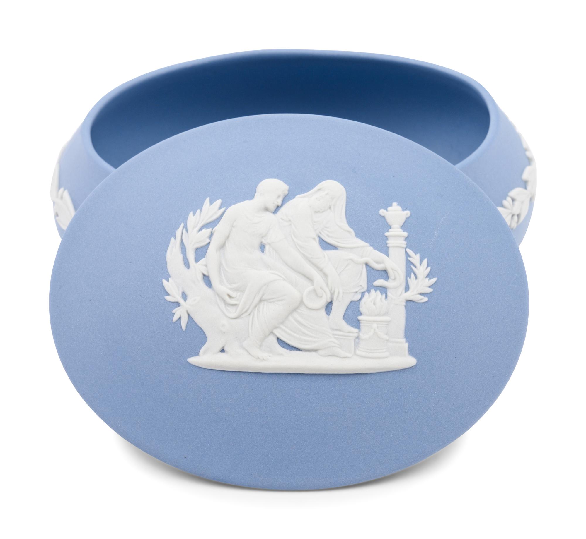 Two Wedgwood Jasperware Trinket Boxes
