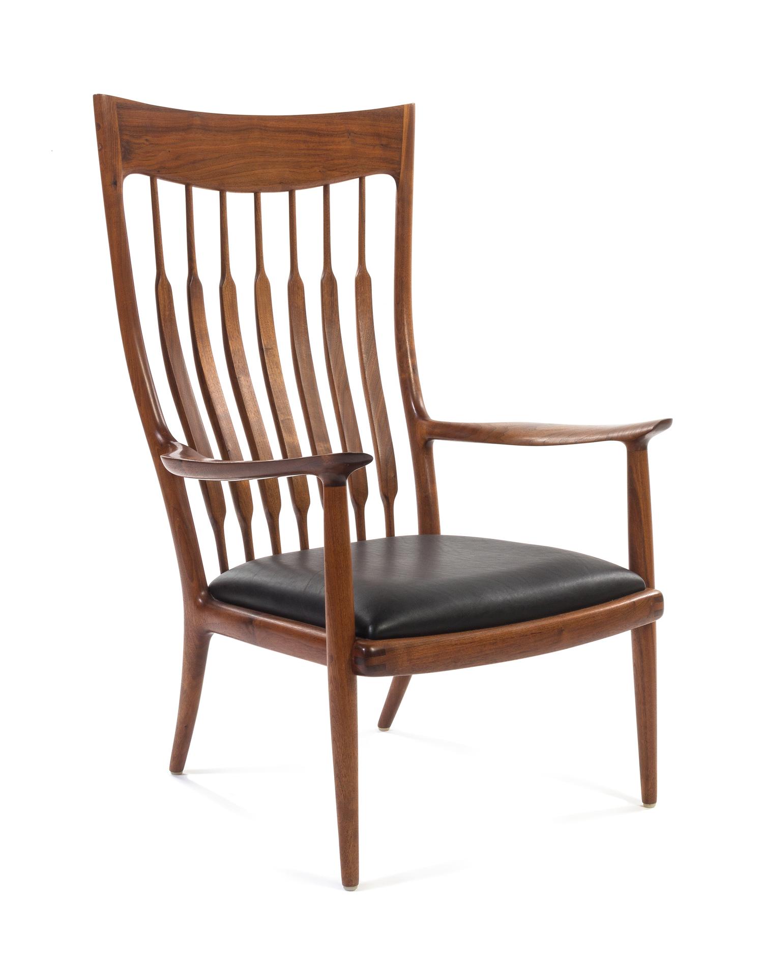 Sam Maloof, (American, 1916-2009), Armchair No. 16, January, 1971