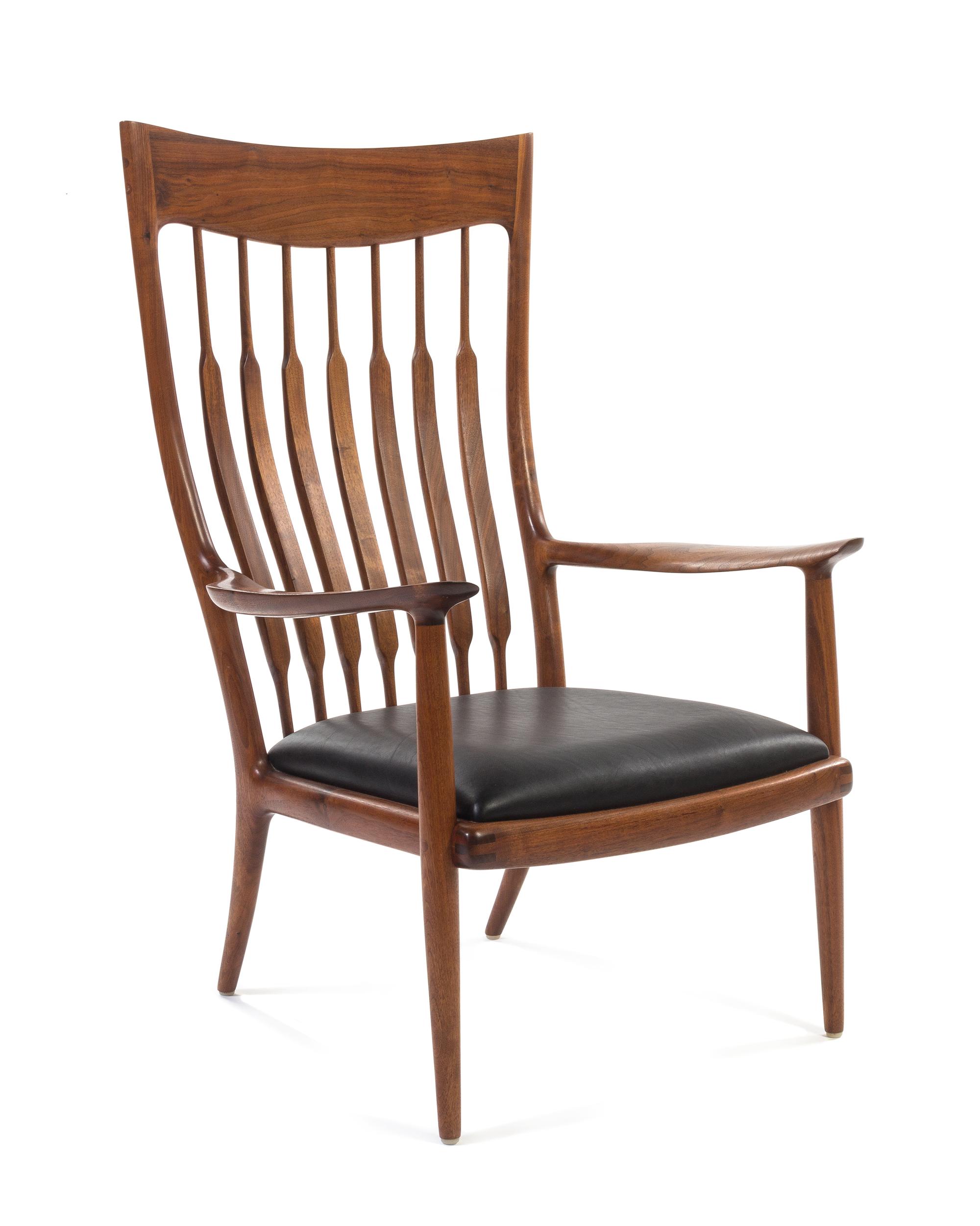 Sam Maloof, (American, 1916-2009), Armchair No. 16, January, 1971