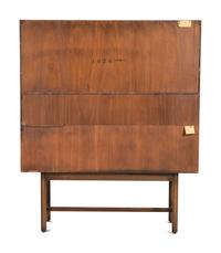 'Futura' Illuminated Bar Cabinet Romweber, USA