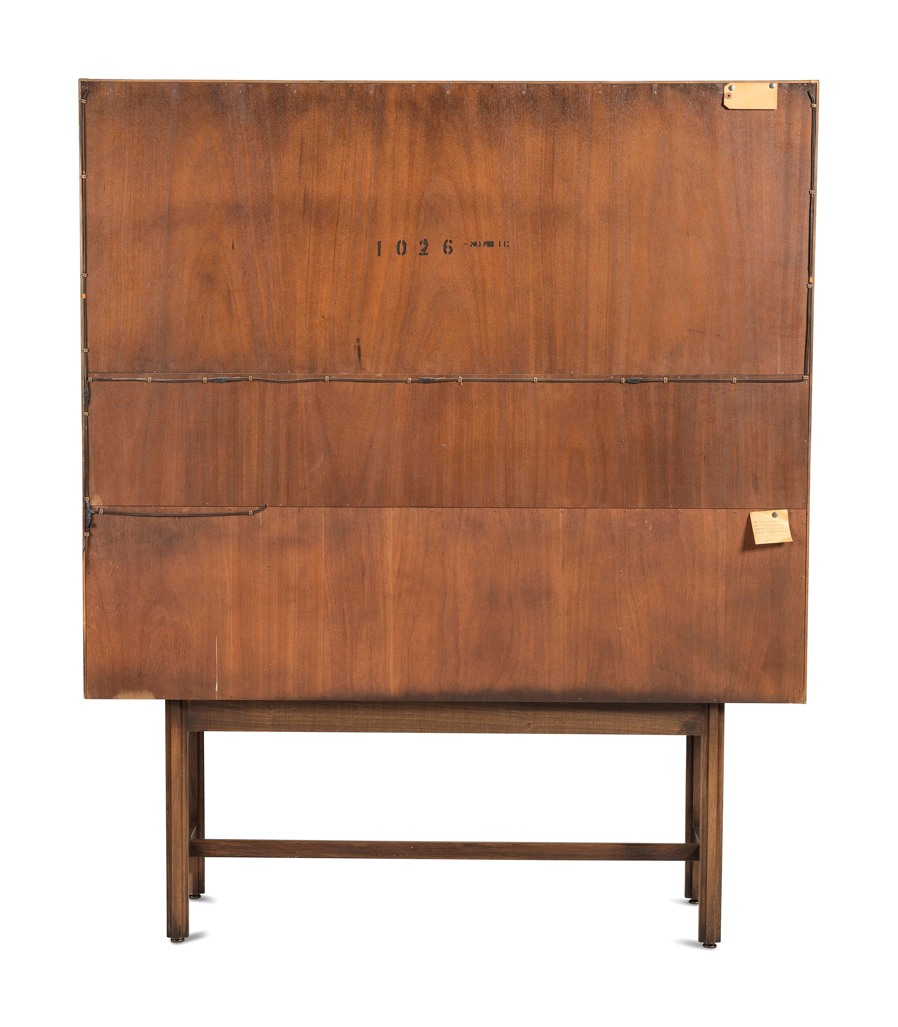 'Futura' Illuminated Bar Cabinet Romweber, USA