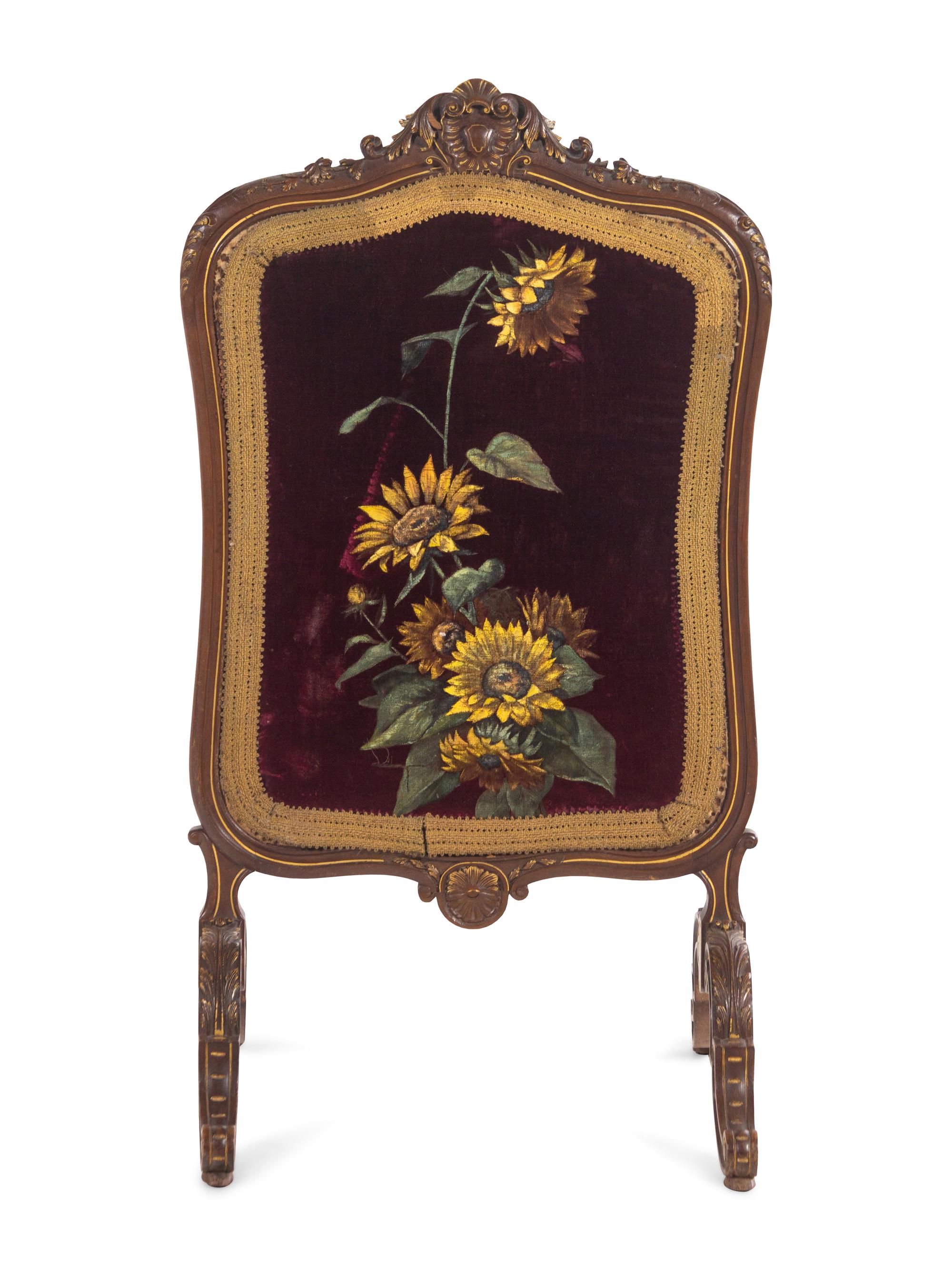 An Italian Louis XV Style Carved and Parcel Gilt Walnut Parlor Suite