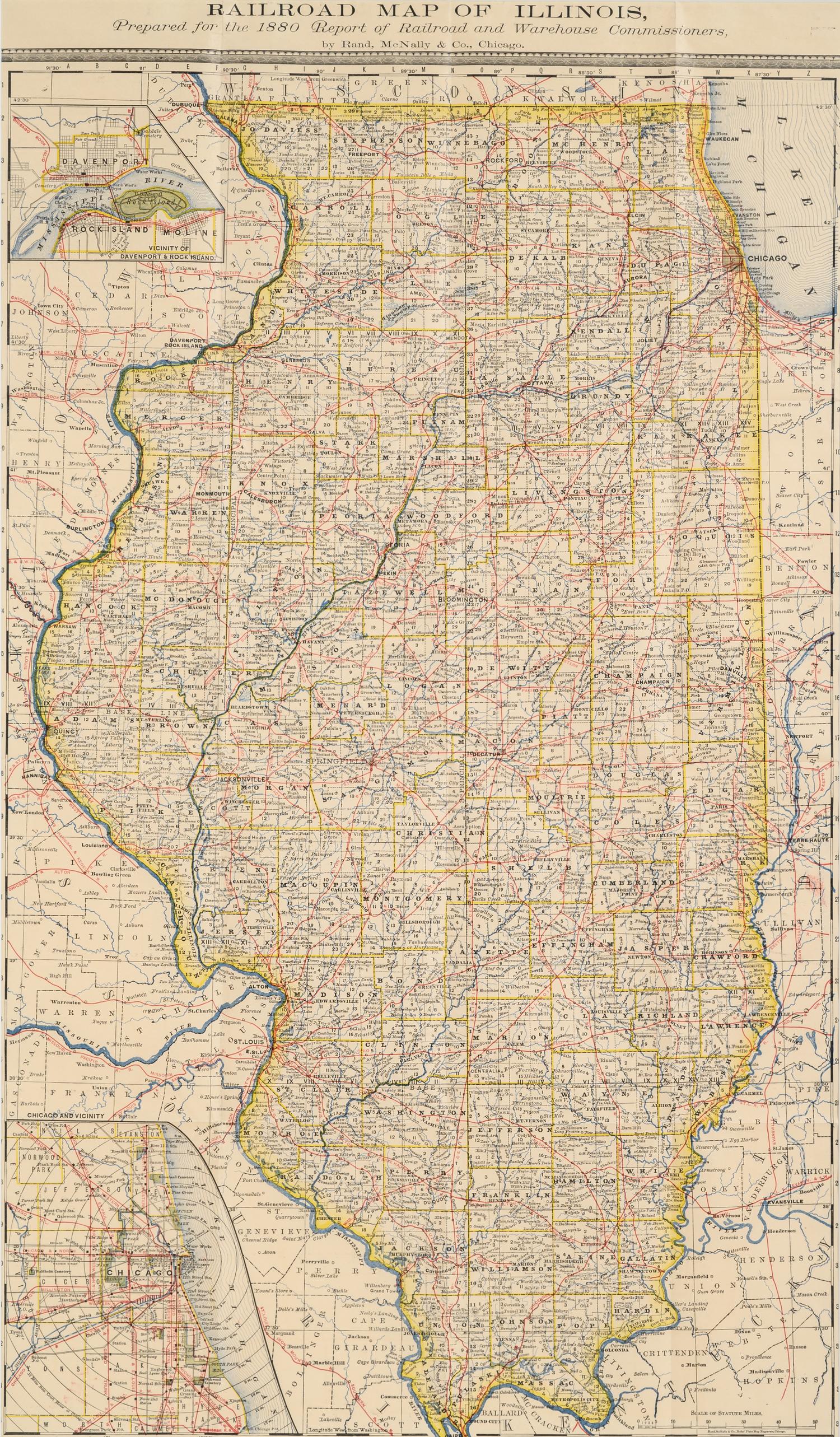 A Group of 11 19th and 20th century maps, comprising: