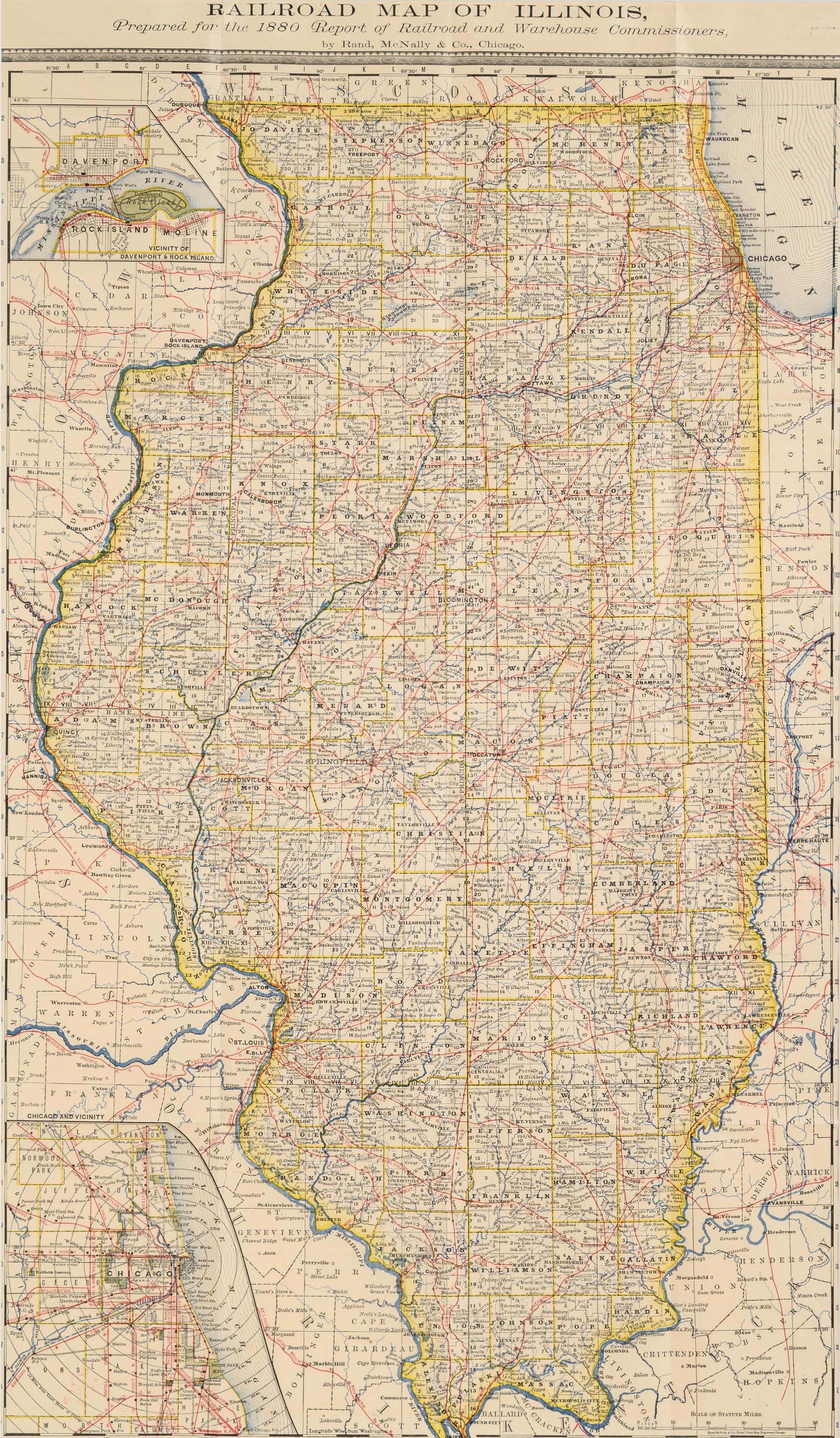 A Group of 11 19th and 20th century maps, comprising: