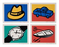 Recession Print I (Set of Four)
