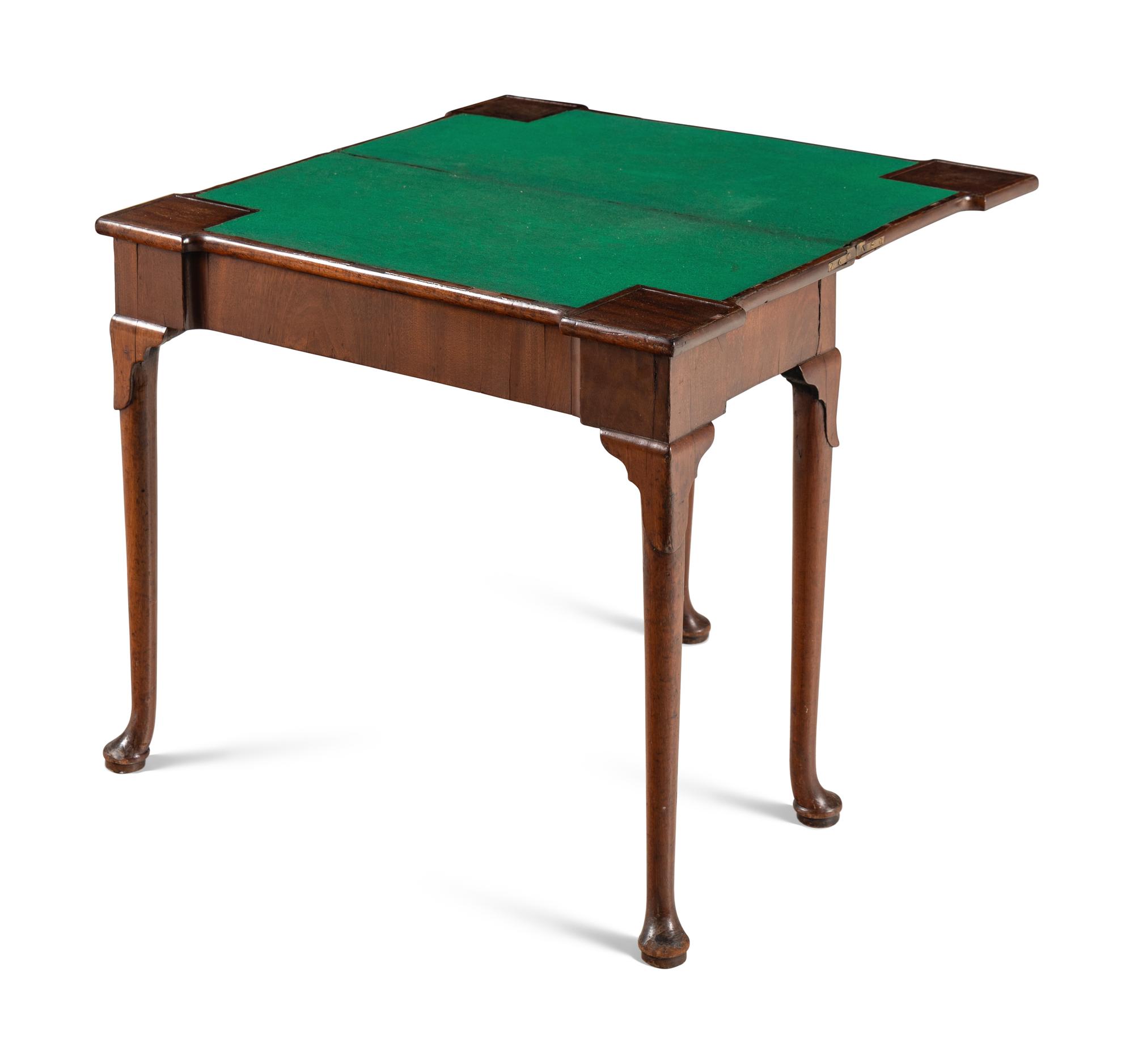A George III Mahogany Flip-Top Games Table