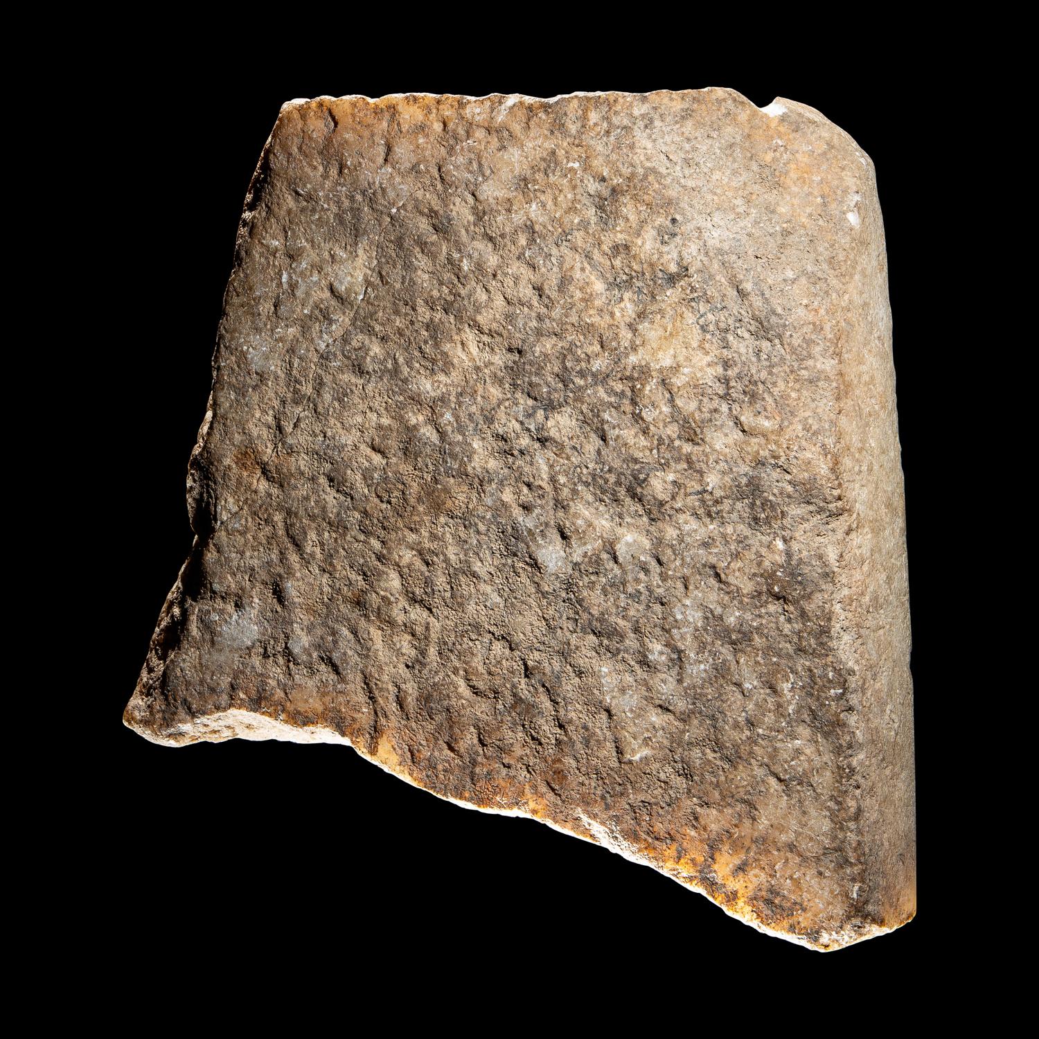A Roman Marble Base Fragment with a Right Foot