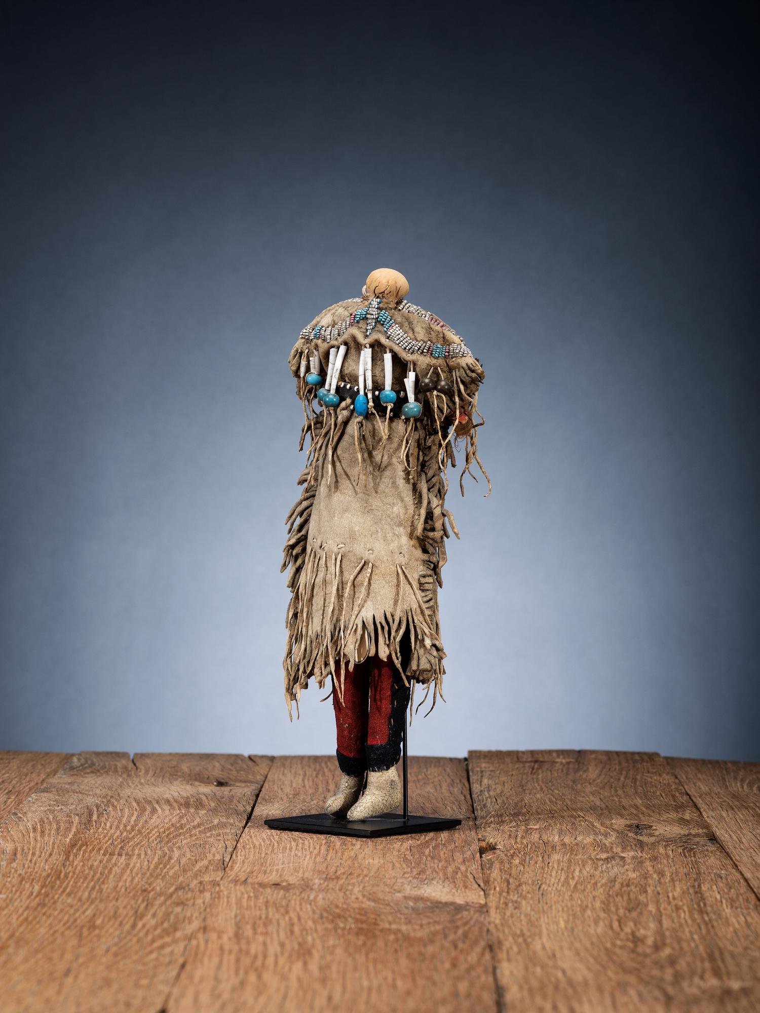 Plateau Beaded Hide Doll