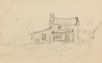 Walter Biggs, (American, 1886–1968), A Group of Five Exterior Sketches