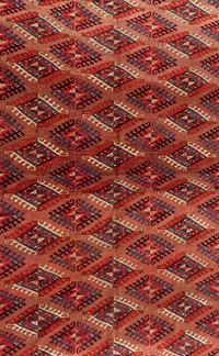 A Turkmen Yomut Wool Rug
