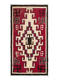 Navajo Pictorial Ganado Red Weaving / Rug