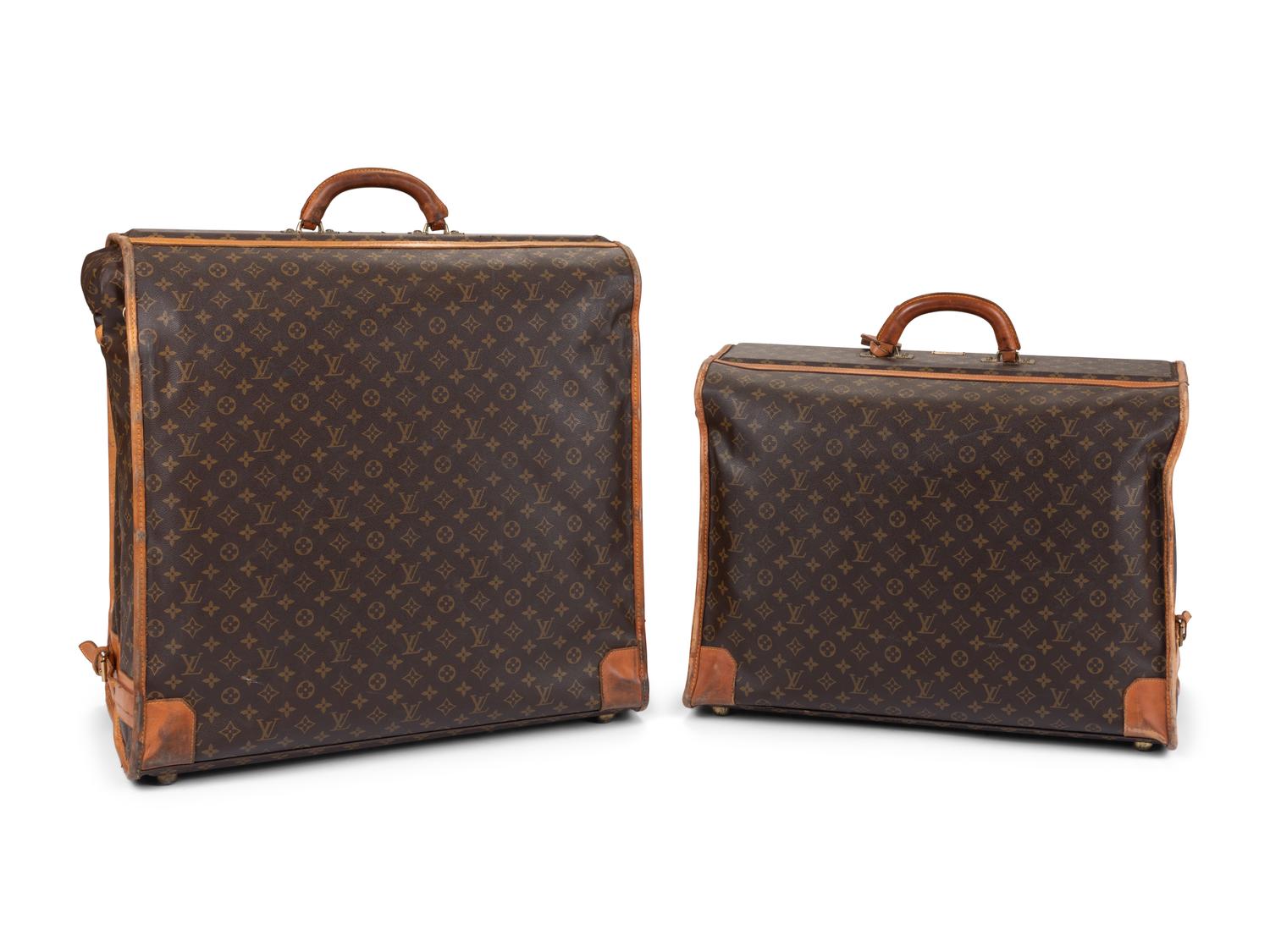 Two Louis Vuitton Luggage Pieces, 1980-90s