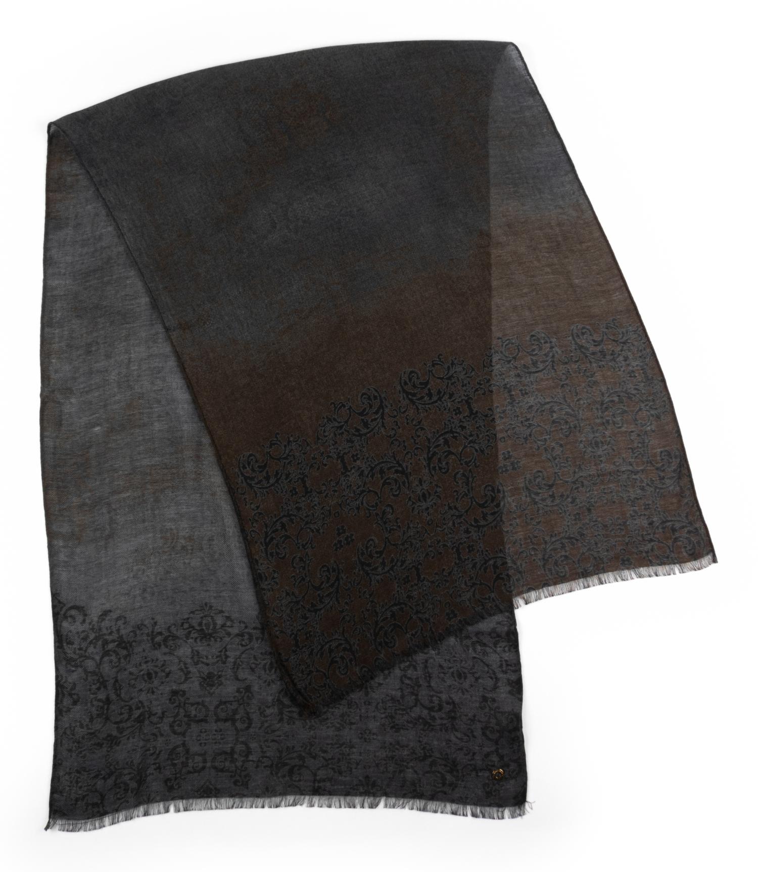 Two Loro Piana Printed Cashmere Scarves