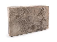 A Carved Pottery Architectural Tile