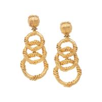 YELLOW GOLD EARRINGS