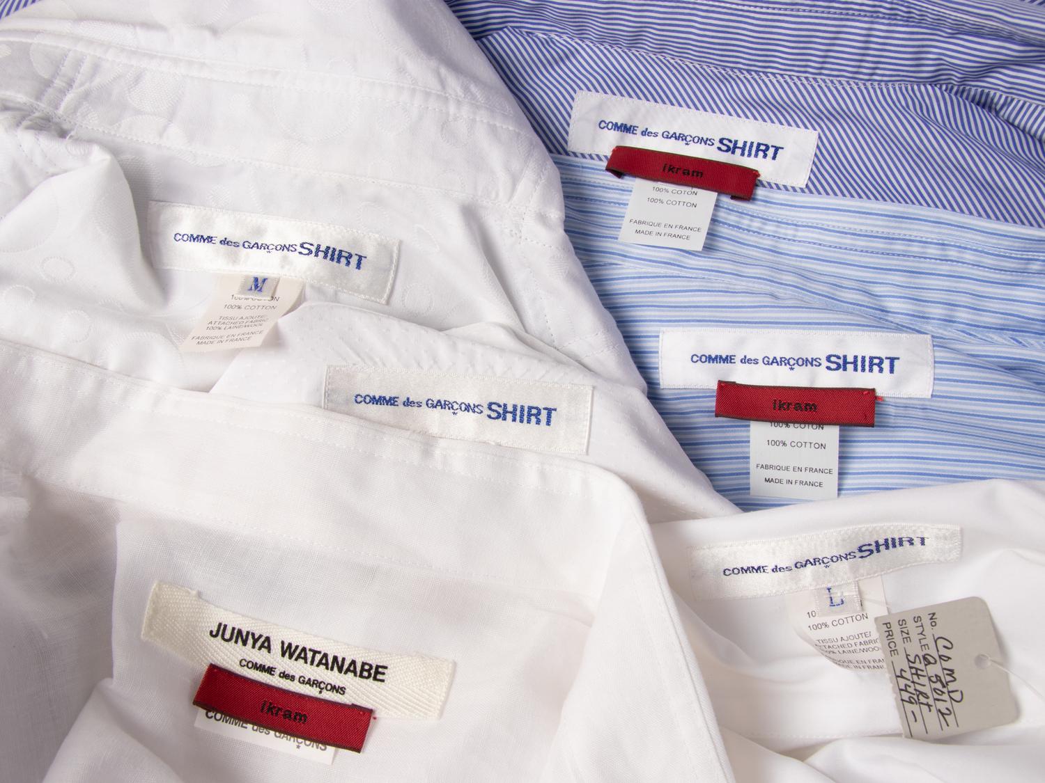Comme des Garçons, Six Button-Up Shirts