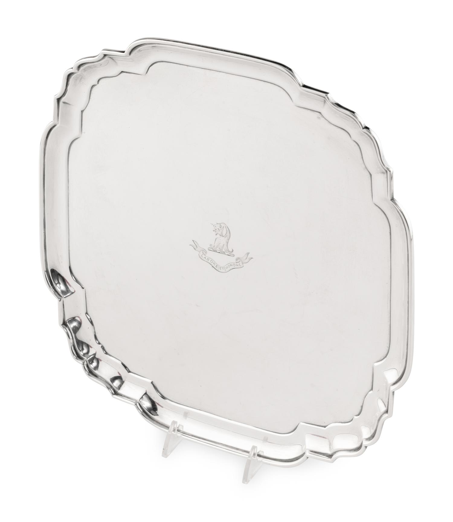 An American Silver Salver