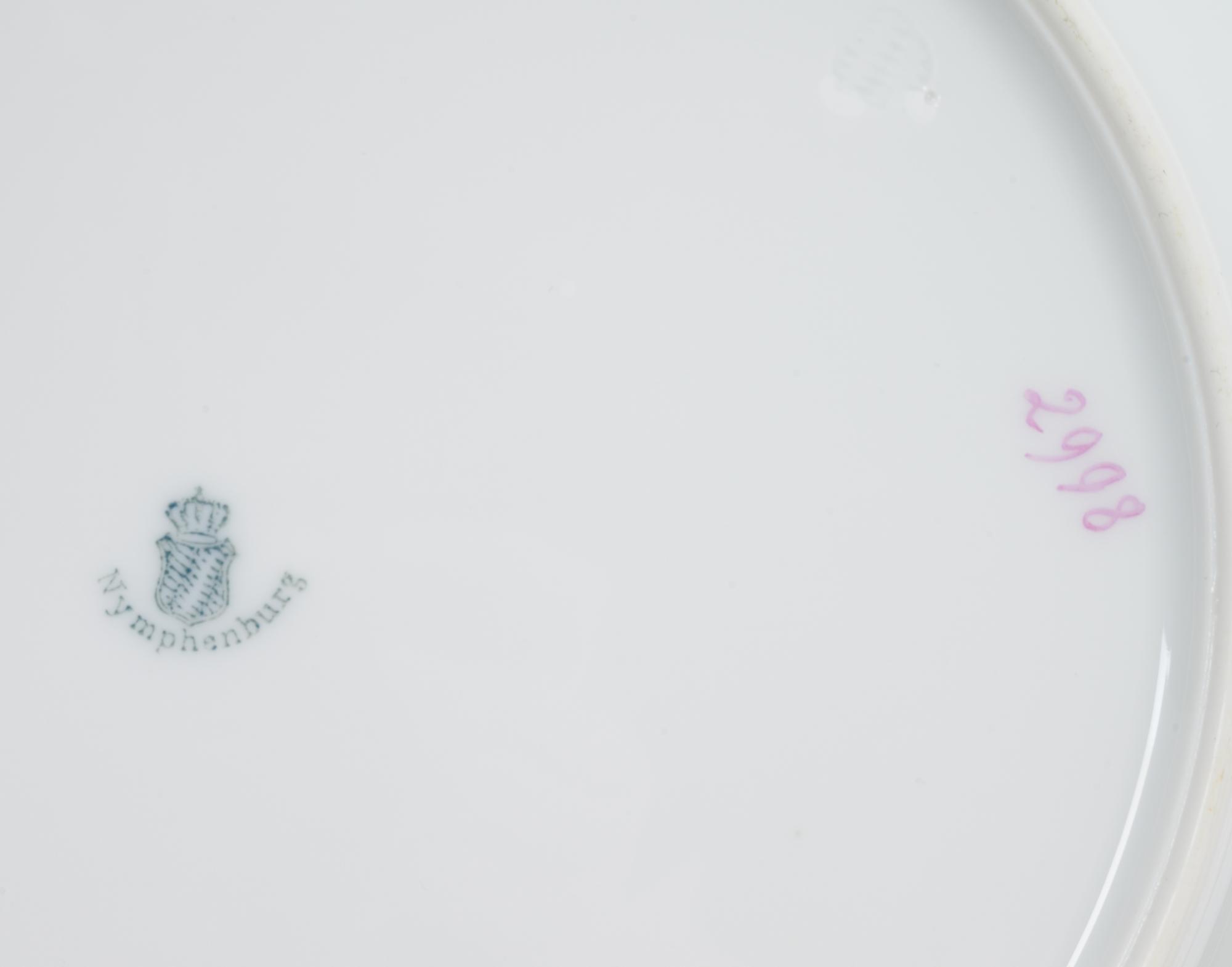 A Nymphenburg Porcelain Dinner Service