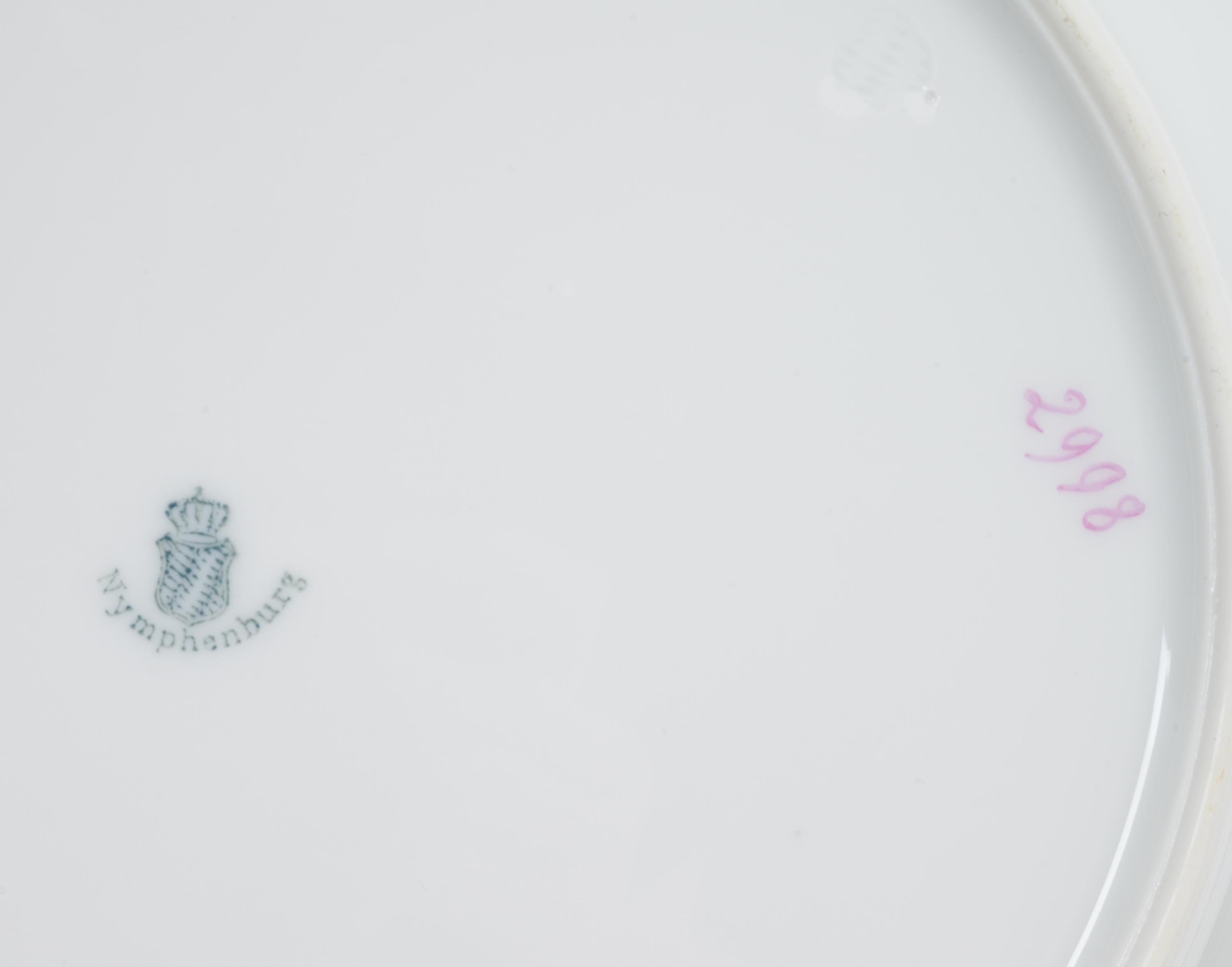 A Nymphenburg Porcelain Dinner Service