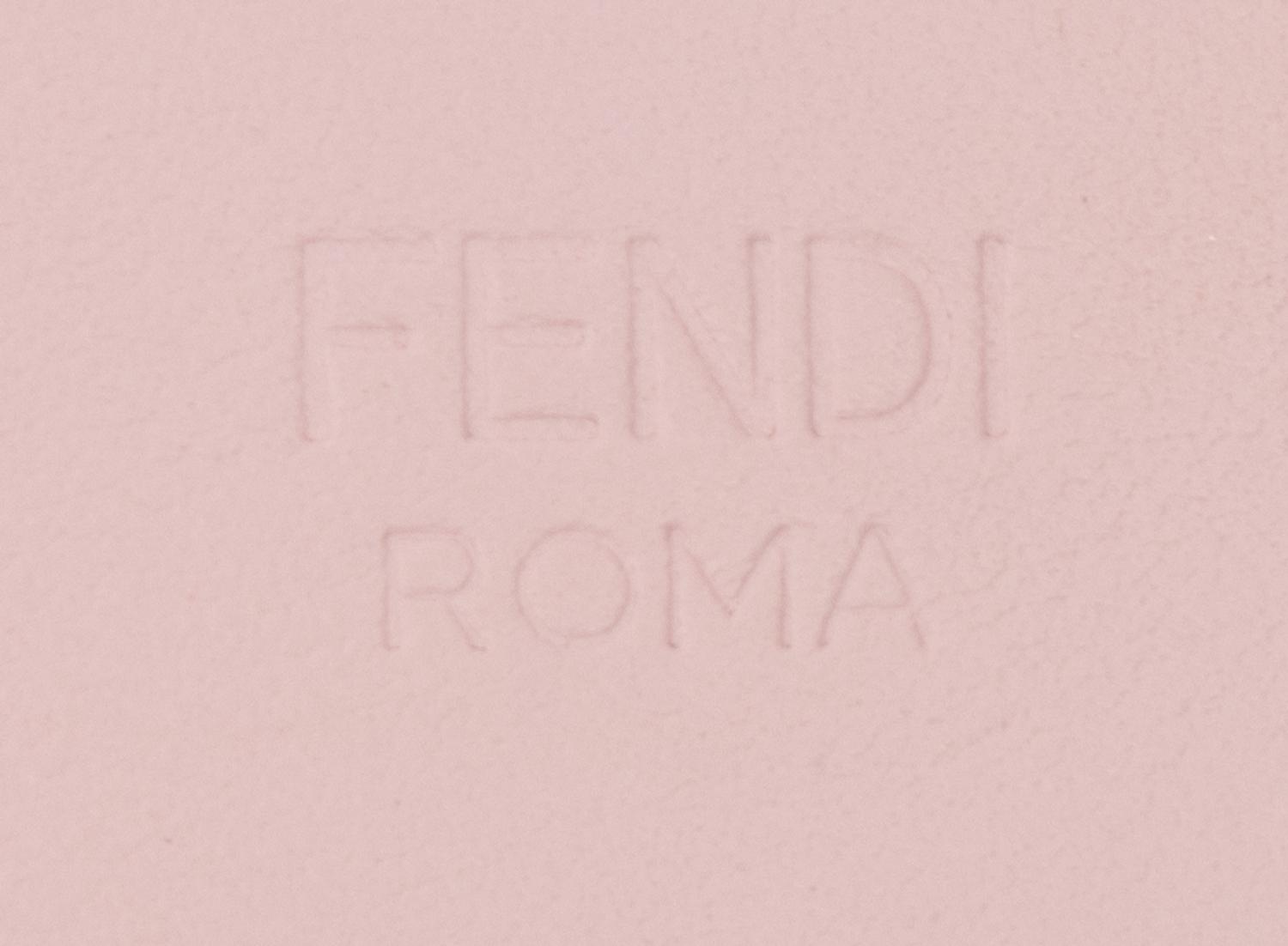 Fendi, Leather Triplette Clutch