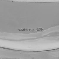 A Pair of Russian Silver Serving Platters