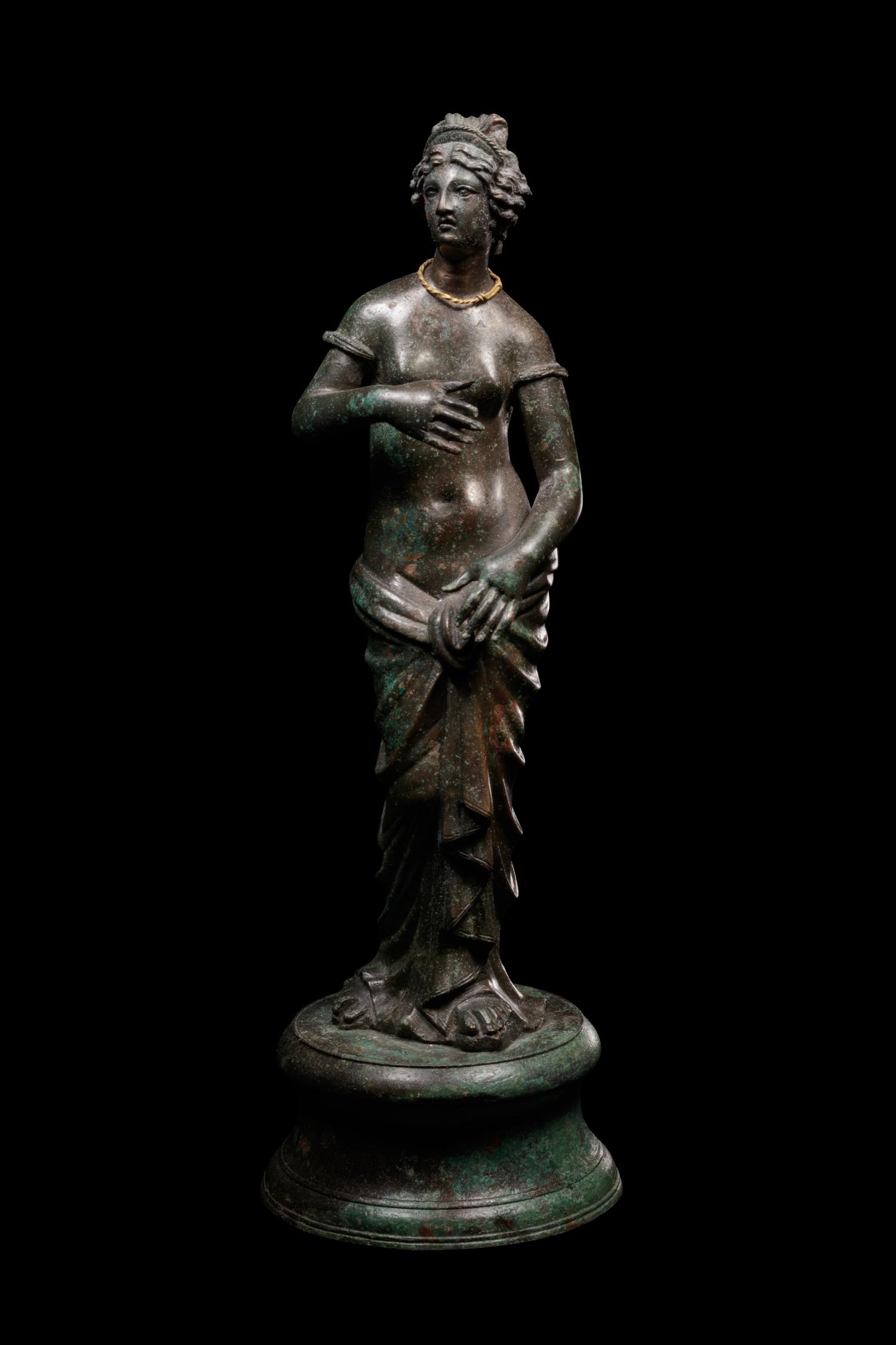 A Roman Bronze Venus