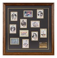 A 1992 Ted Williams Upper Deck Baseball Heroes Signed Display (Upper Deck Authenticated),