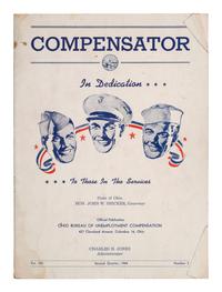 [AFRICAN AMERICANA]. Photographic archive related to Sgt. Robert L. Blackburn, 93rd Signal Company, 93rd Infantry Division, of Cleveland, Ohio.