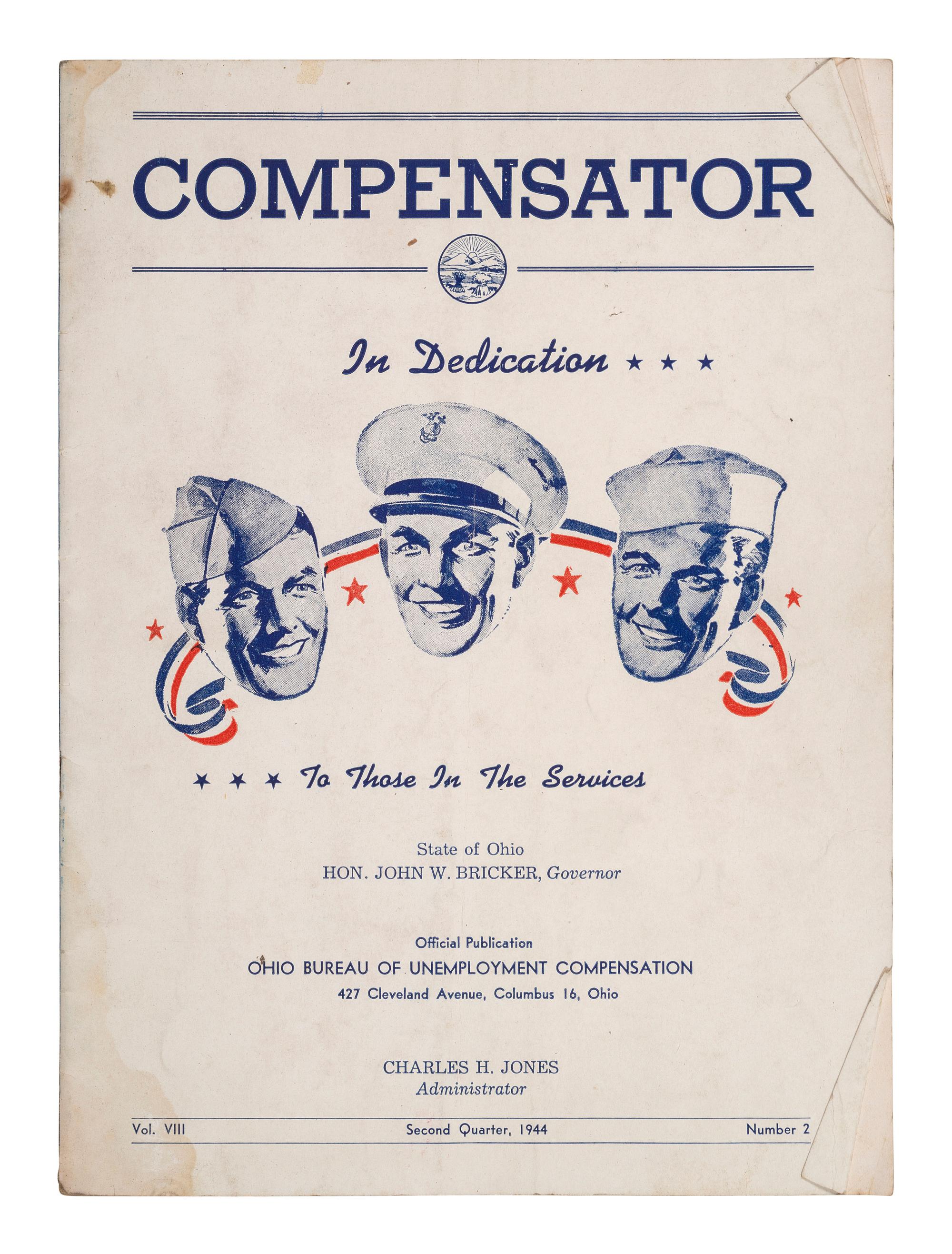 [AFRICAN AMERICANA]. Photographic archive related to Sgt. Robert L. Blackburn, 93rd Signal Company, 93rd Infantry Division, of Cleveland, Ohio.