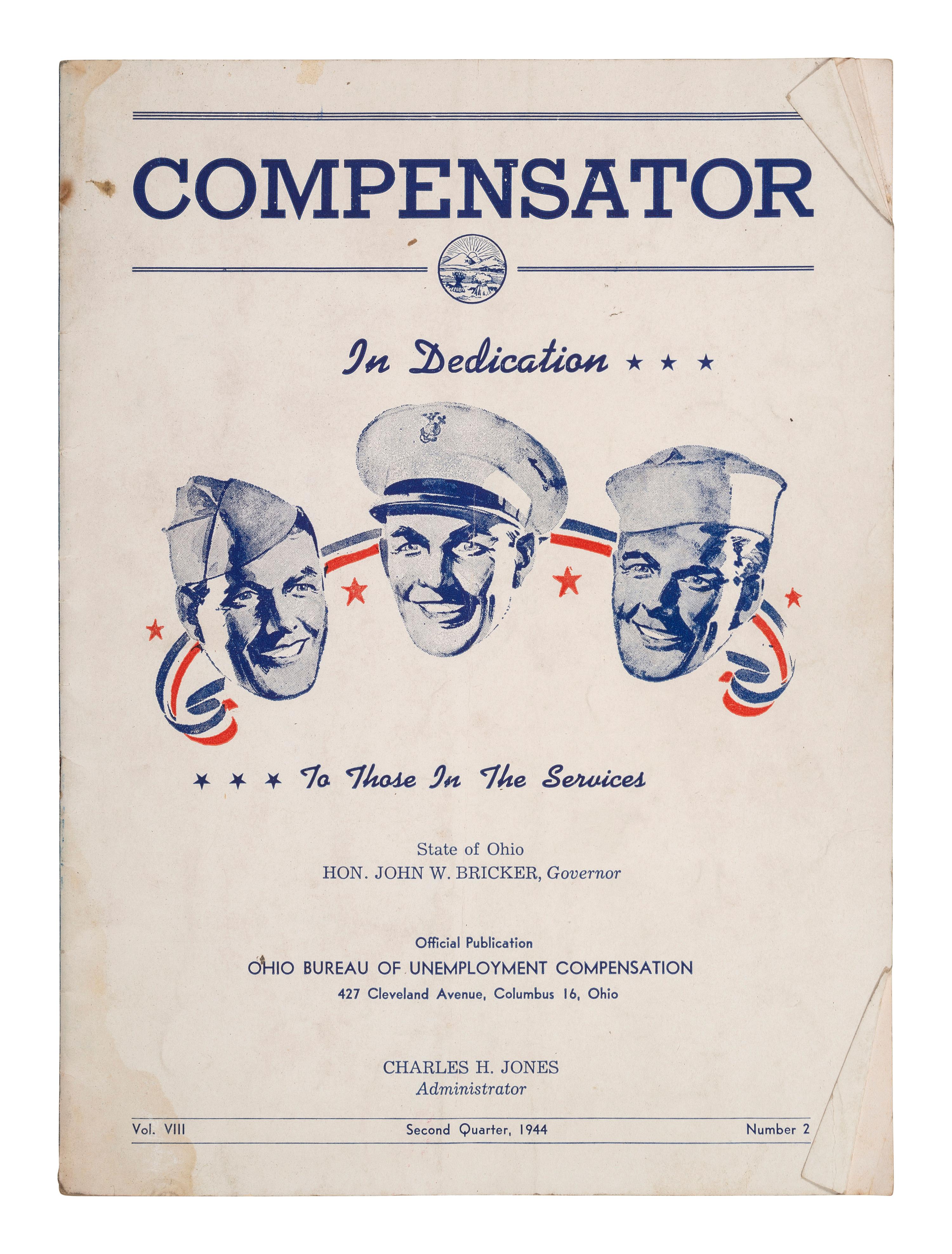 [AFRICAN AMERICANA]. Photographic archive related to Sgt. Robert L. Blackburn, 93rd Signal Company, 93rd Infantry Division, of Cleveland, Ohio.
