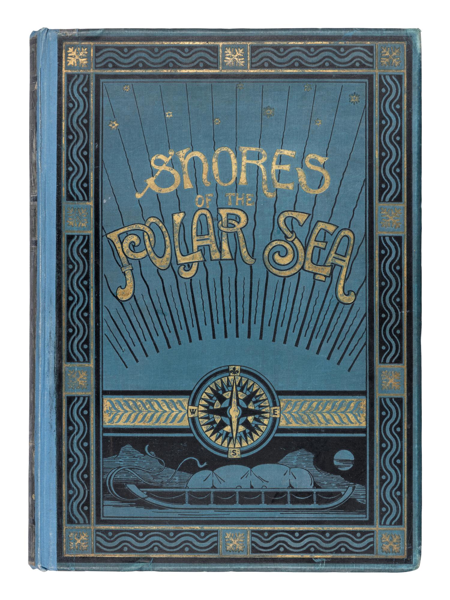 MOSS, Edward Lawton (1843-1880). S hores of the Polar Sea. A Narrative of the Arctic Expedition of 1875-6. London: Marcus Ward & Co., 1878.