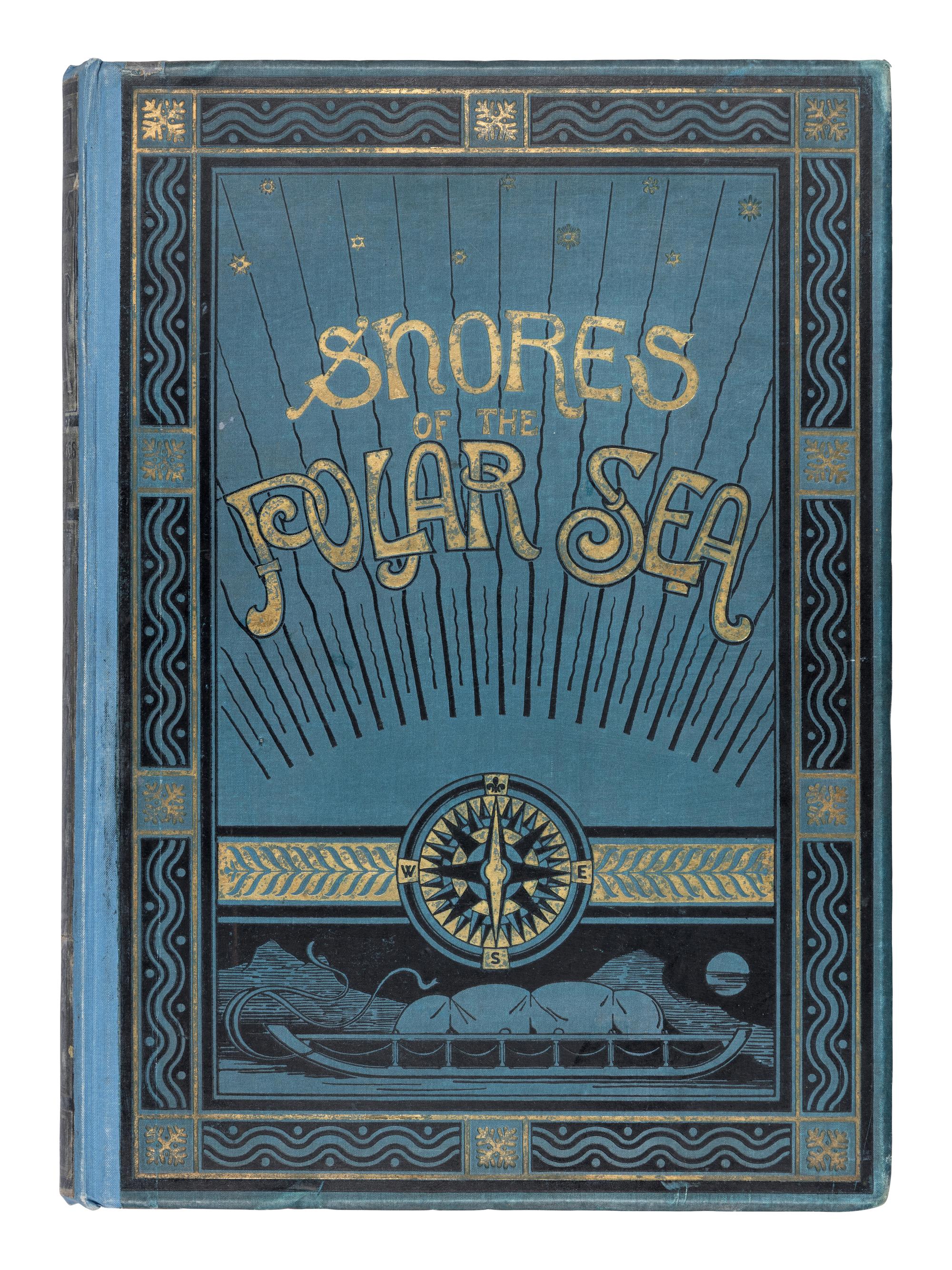 MOSS, Edward Lawton (1843-1880). S hores of the Polar Sea. A Narrative of the Arctic Expedition of 1875-6. London: Marcus Ward & Co., 1878.