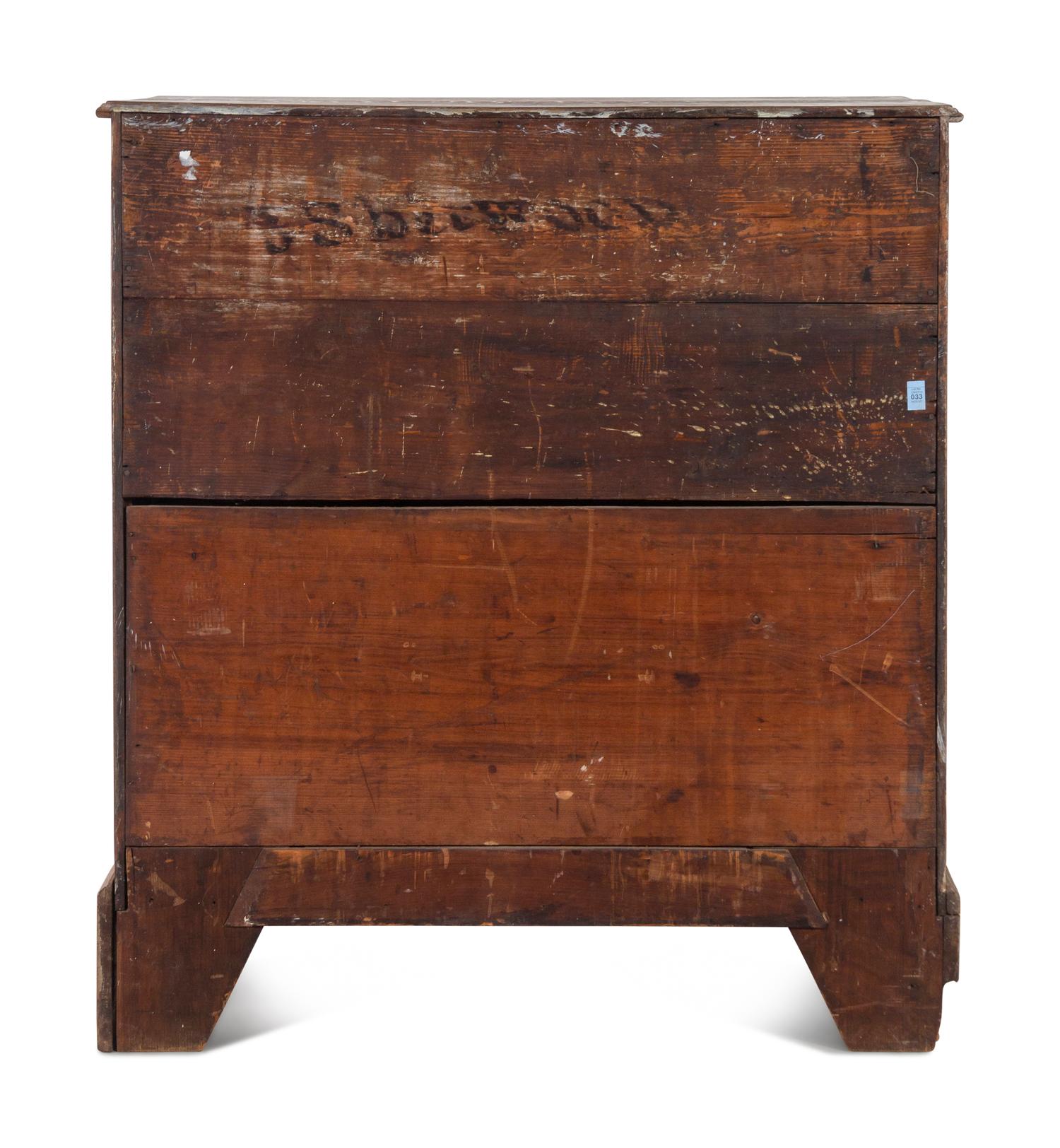 A George III Oak Chest of Drawers