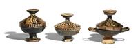 Three Apulian Red-Figured Lekanides